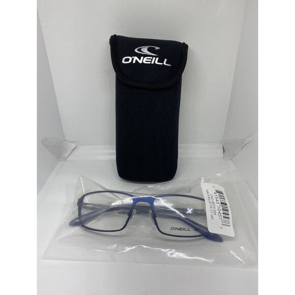 O\'Neill Ono-Beck C.006 Eyeglasses Frame Blue Metal/Dark Blue 54-17-140 NWT +Case main image 6